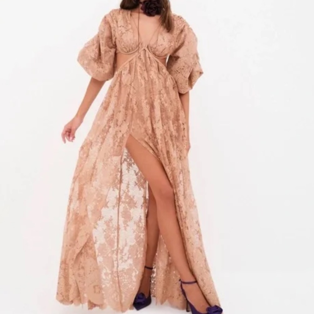 For Love And Lemons Louisa Maxi Dress